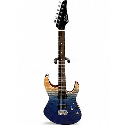 Used Suhr MODERN SET NECK TEAL FADE Solid Body Electric Guitar