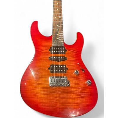 Used Suhr Modern Pro Trans Red Solid Body Electric Guitar