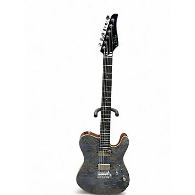 Used Suhr Modern T dealer limited Trans Blue Solid Body Electric Guitar