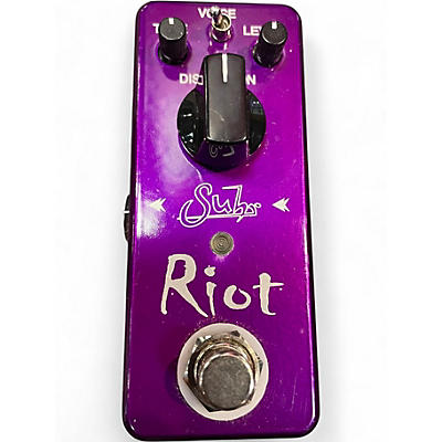 Used Suhr Riot Effect Pedal