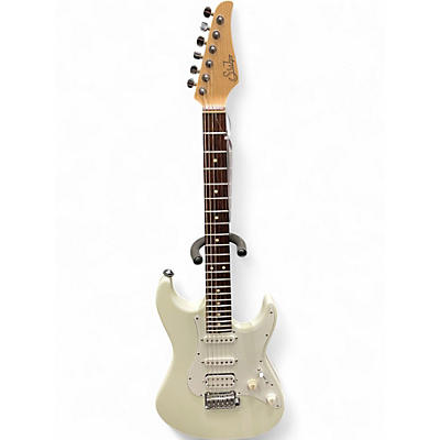 Used Suhr S1 Pro Series Olympic White Solid Body Electric Guitar