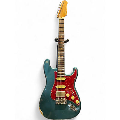 Used Suhr  Select Classic S Antique Ocean Turquoise Metallic Solid Body Electric Guitar