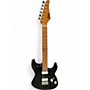 Used Suhr Standard Custom Black Solid Body Electric Guitar Black