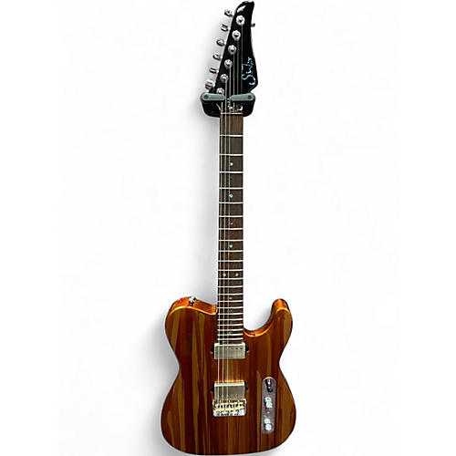 Used Suhr Suhr Custom Classic T Root Beer Drip Solid Body Electric Guitar Root Beer Drip