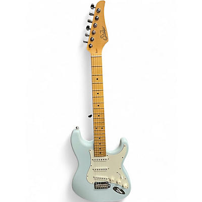 Used Suhr classic s Blue Solid Body Electric Guitar