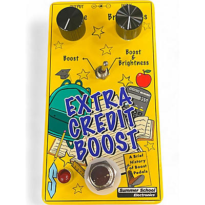 Used Summer School Electronics Extra Credit Effect Pedal