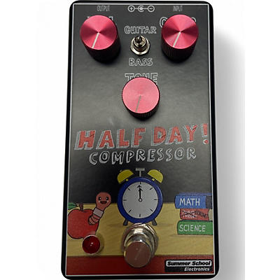 Used Summer School Electronics HALF DAY COMPRESSOR Effect Pedal