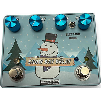 Used Summer School Electronics SNOW DAY DELAY Effect Pedal