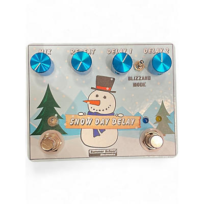 Used Summer School Electronics Snow Day Delay Effect Pedal