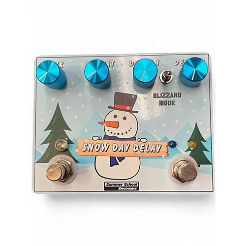 Used Summer School Electronics Snow Day Delay Effect Pedal