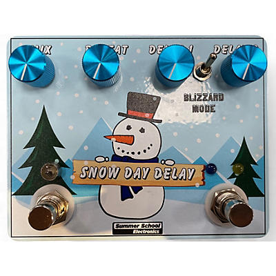 Used Summer School Electronics Snow Day Delay Effect Pedal