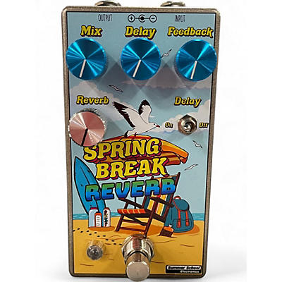 Used Summer School Electronics Spring Break Reverb Effect Pedal