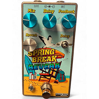 Used Summer School Electronics Spring Break Reverb Effect Pedal