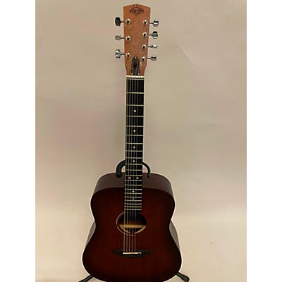Used Sun City P/as Natural Acoustic Guitar