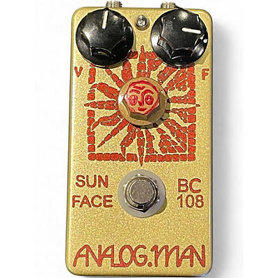 Used Sun Face Analog Man Effect Pedal
