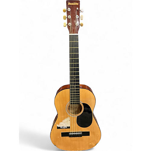 Used Sunlite GW-600G Natural Acoustic Guitar Natural