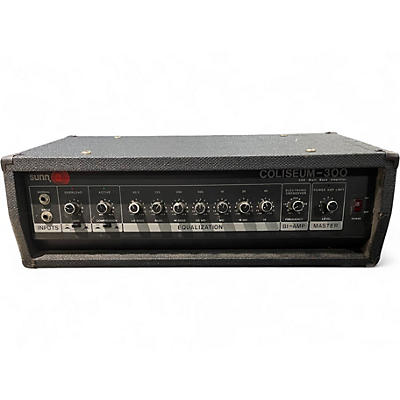 Used Sunn COLISEUM 300 Tube Bass Amp Head