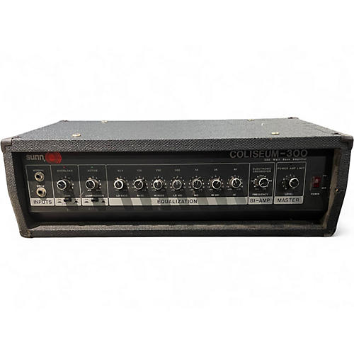 Used Sunn COLISEUM 300 Tube Bass Amp Head