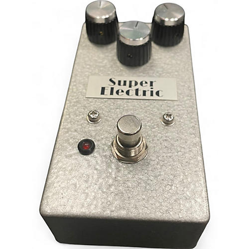 Used Super Electric Grey Drive Effect Pedal