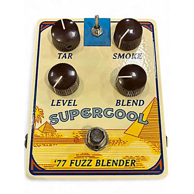 Used Supercool Pedals 77 Fuzz Bender Effect Pedal