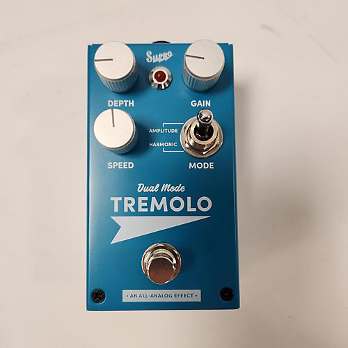 Supro Used Supro 1310 Analog Harmonic Tremolo Effect Pedal