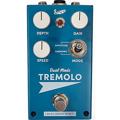 Supro Used Supro 1310 Analog Harmonic Tremolo Effect Pedal