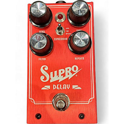 Used Supro 1313 DELAY Effect Pedal