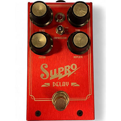 Used Supro 1313 DELAY Effect Pedal