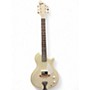 Used Supro 1572SW Belmont Sparkle White Solid Body Electric Guitar Sparkle White