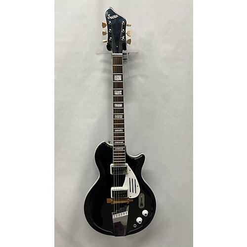 Supro Used Supro 1575 JB Black Hollow Body Electric Guitar Black