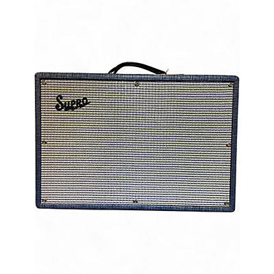 Used Supro 1650RT Royal Reverb 60/35W 2x10 Tube Guitar Combo Amp