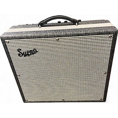 Used Supro 1695TJ Black Magick 25W 1x12 Tube Guitar Combo Amp