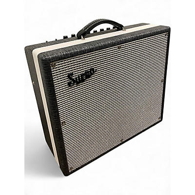 Used Supro 1696RT Black Magic Reverb 1x12 25w Tube Guitar Combo Amp