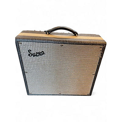 Used Supro 1696RT black magic reverb Tube Guitar Combo Amp