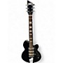 Used Supro 2030BM Hampton Black Solid Body Electric Guitar Black