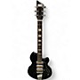 Used Supro 2030BM Hampton Black Solid Body Electric Guitar Black
