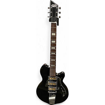 Used Supro 203JB Black Solid Body Electric Guitar