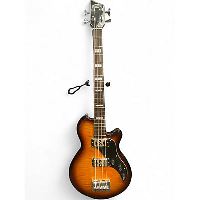 Used Supro 2042TS HUNTINGTON II Tobacco Sunburst Electric Bass Guitar