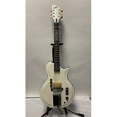 Used Supro AMERICANA White Solid Body Electric Guitar