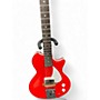 Used Supro Belmont Red Solid Body Electric Guitar Red