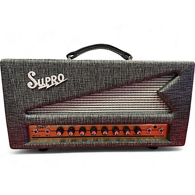 Supro Used Supro Black Magick Reverb 25W  Tube Guitar Amp Head