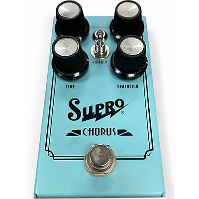Used Supro Chorus Effect Pedal