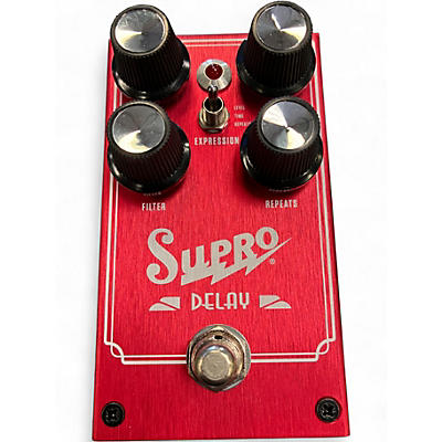 Used Supro DELAY Effect Pedal