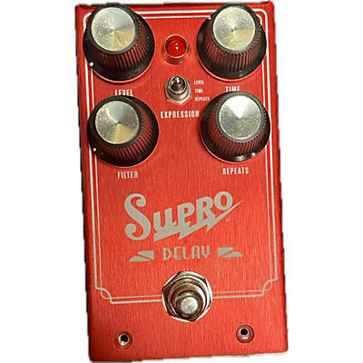 Supro Used Supro Delay Effect Pedal