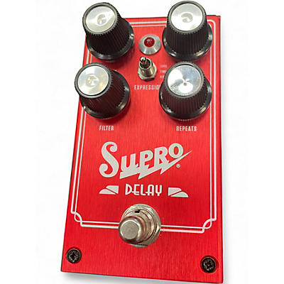 Used Supro Delay Effect Pedal