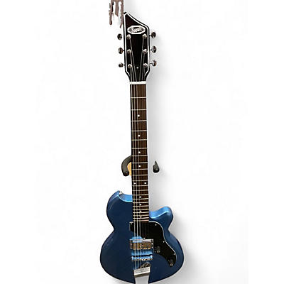 Used Supro ISLAND SERIES JAMESPORT Pelham Blue Solid Body Electric Guitar