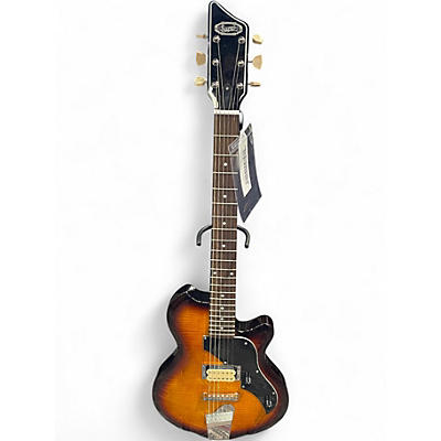 Used Supro JAMESPORT 3 Color Sunburst Solid Body Electric Guitar