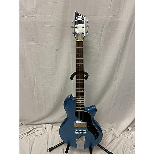 Supro Used Supro Jamesport Island Series Blue Solid Body Electric Guitar Blue