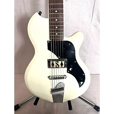 Supro Used Supro Jamesport Island Series White Solid Body Electric Guitar