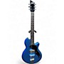 Used Supro Jamesport Metallic Blue Solid Body Electric Guitar Metallic Blue